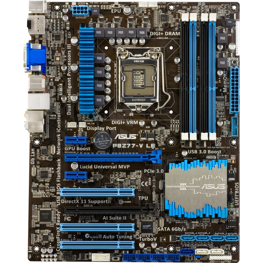 ASUS P8H77-V LE lga 1155